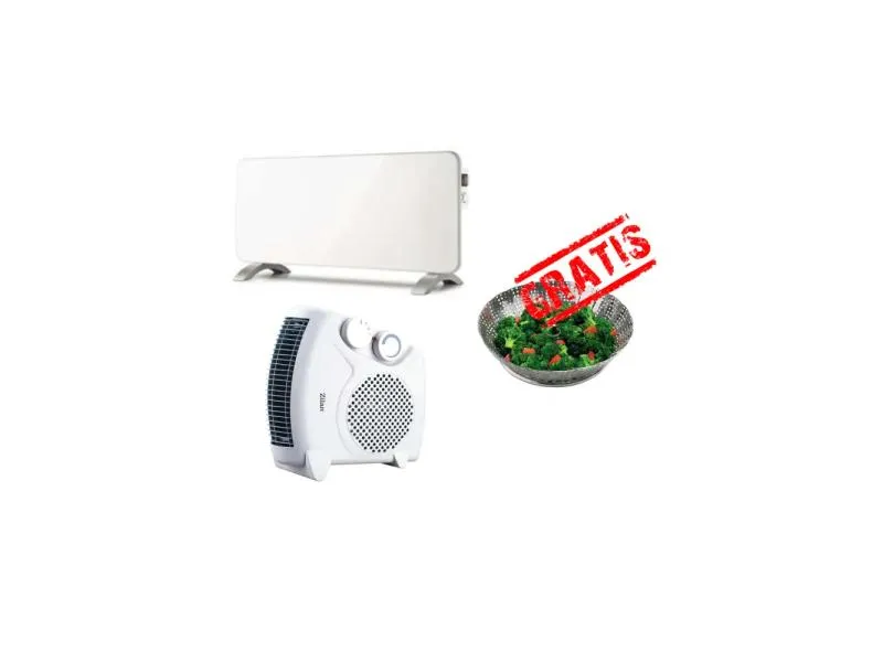 Poklon set Q1208 panelni radijator, Zilan ZLN5534 kalorifer sa Kinghoff KH3313 stimerom za povrće