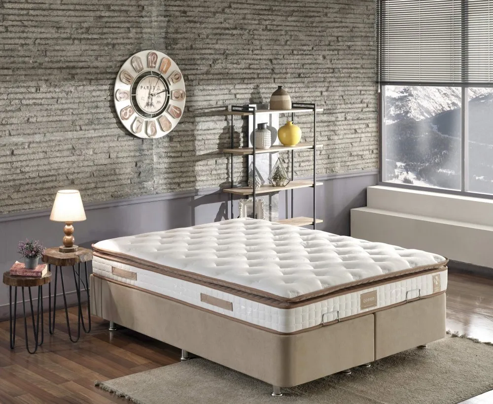 Queen 160x200 cm Double Size Padded Firm Mattress dušek