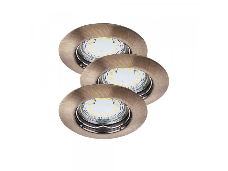 Lite 1048 LED GU10 3x3W Ugradni spot