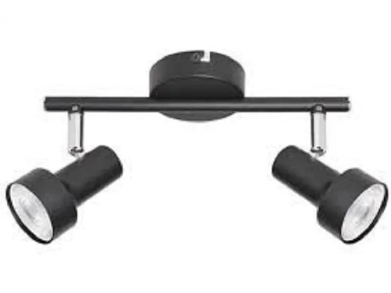 Spot svetlo Konrad 2x50W crno 5323