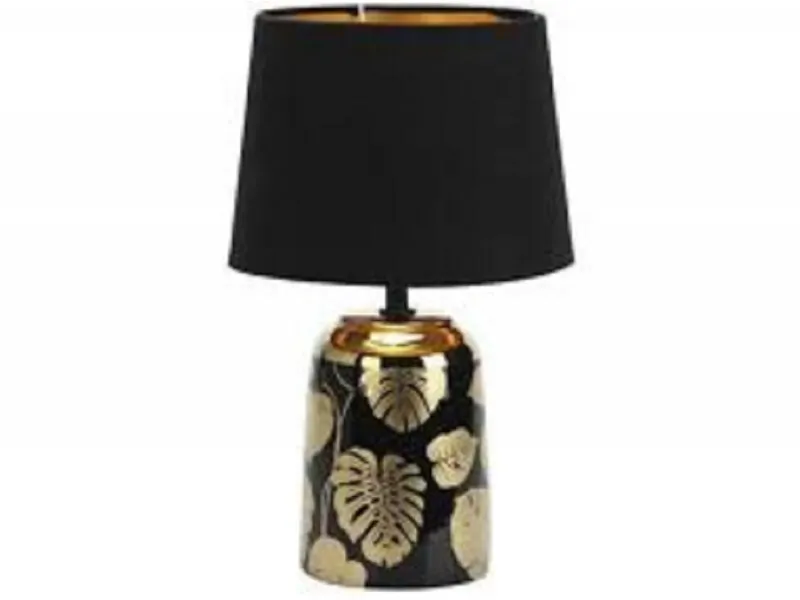 Stona lampa sonal crna 4549