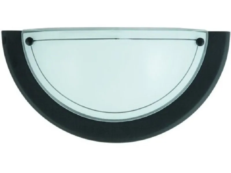 Zidna lampa ufo crna 5163