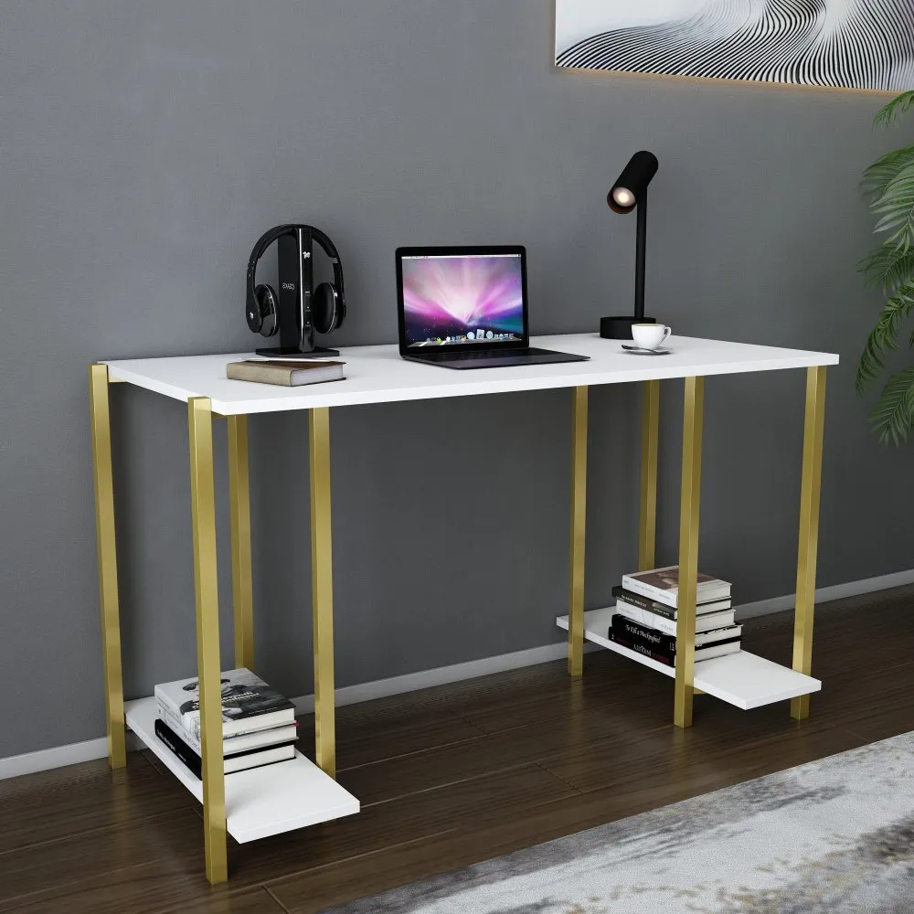 Radni sto Academy Gold White