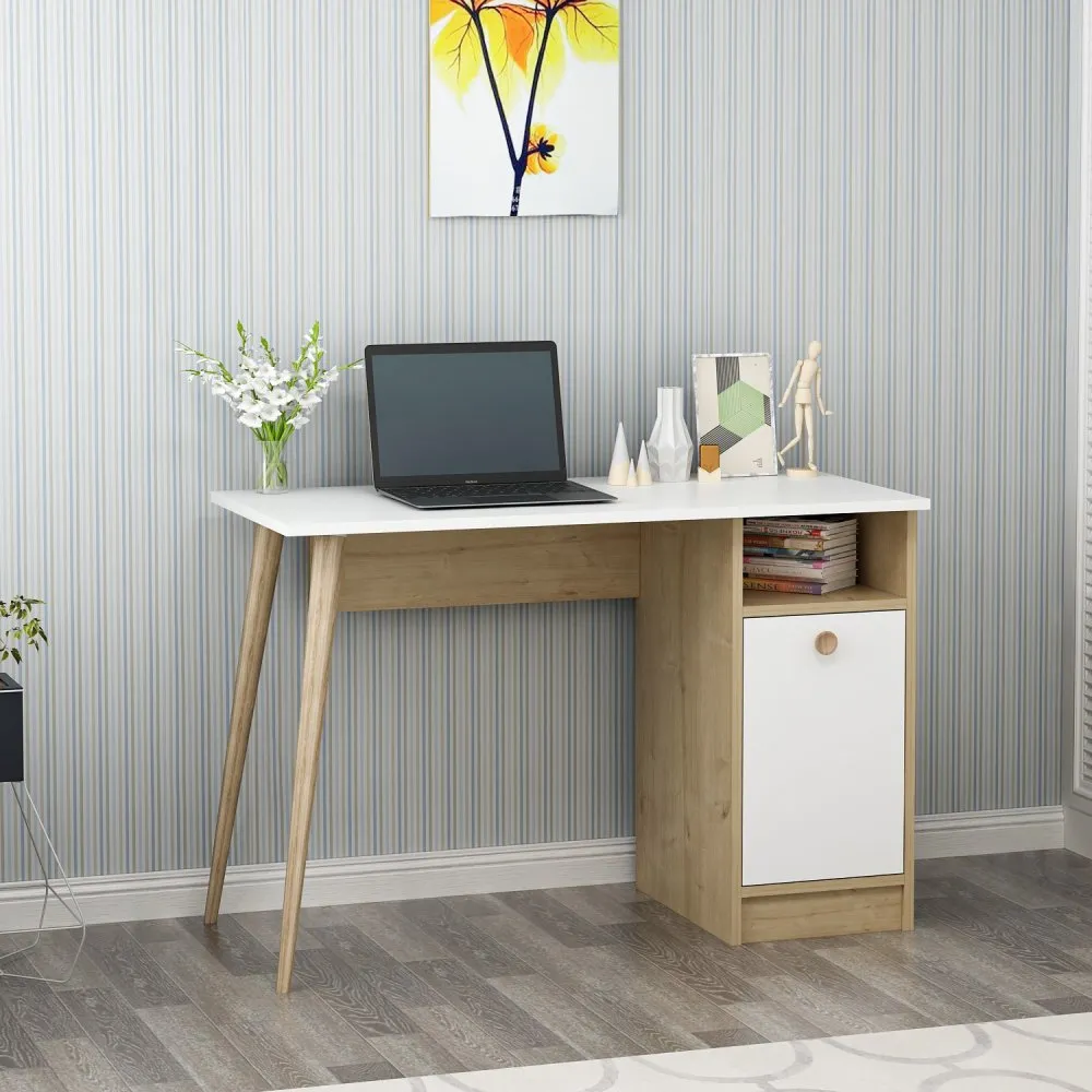 Radni sto Cannas White Sapphire Oak
