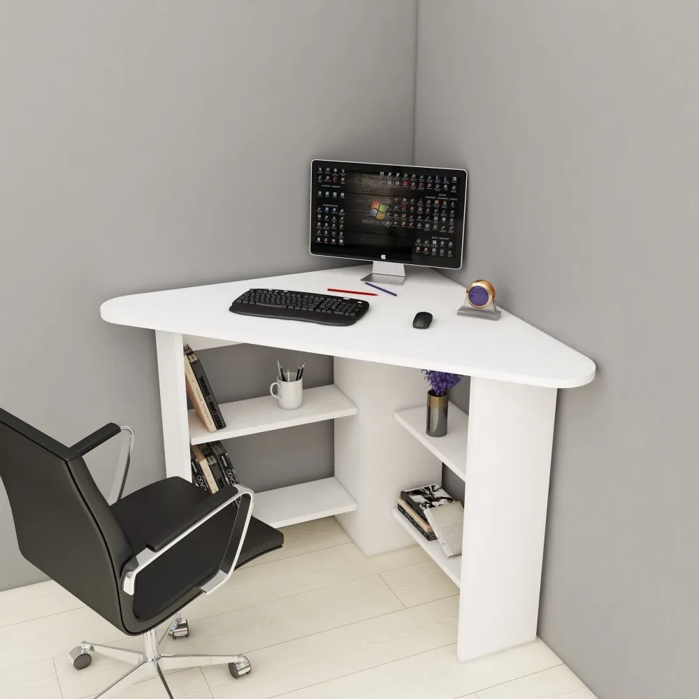 Radni sto Corner White