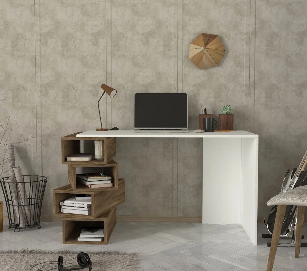 Radni sto Jenga White Walnut