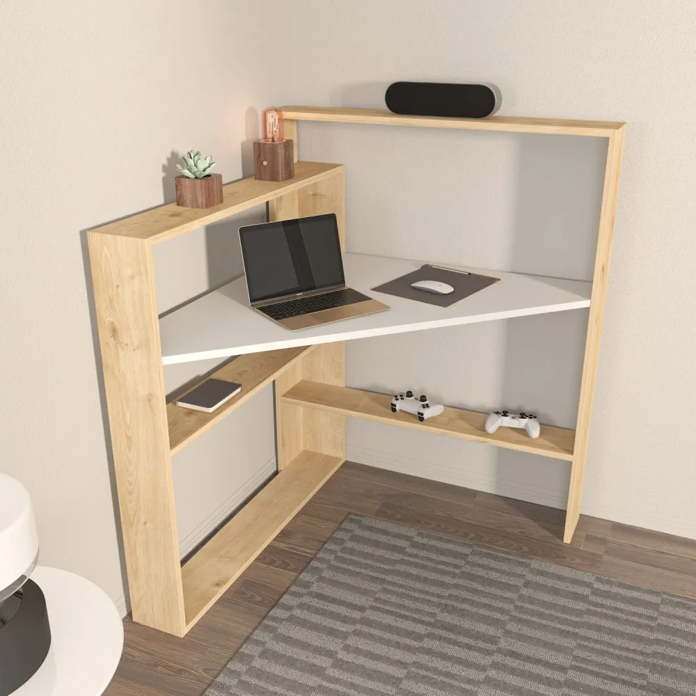 Radni sto Kelly Oak White