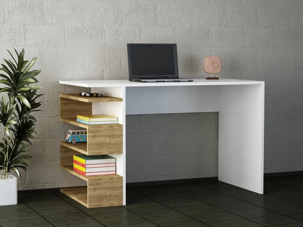 Radni sto Snake White Walnut