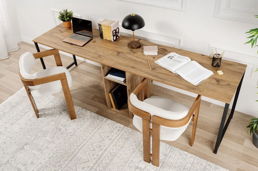 Radni sto Twin Study Desk Atlantic Pine