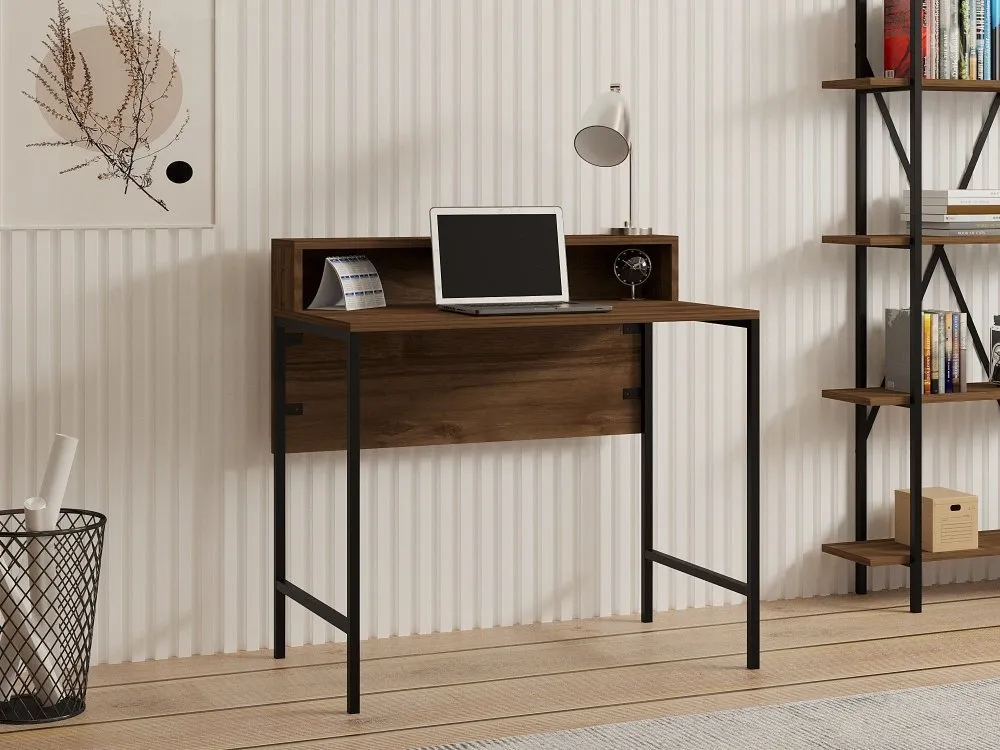 Radni sto Uso Walnut Black