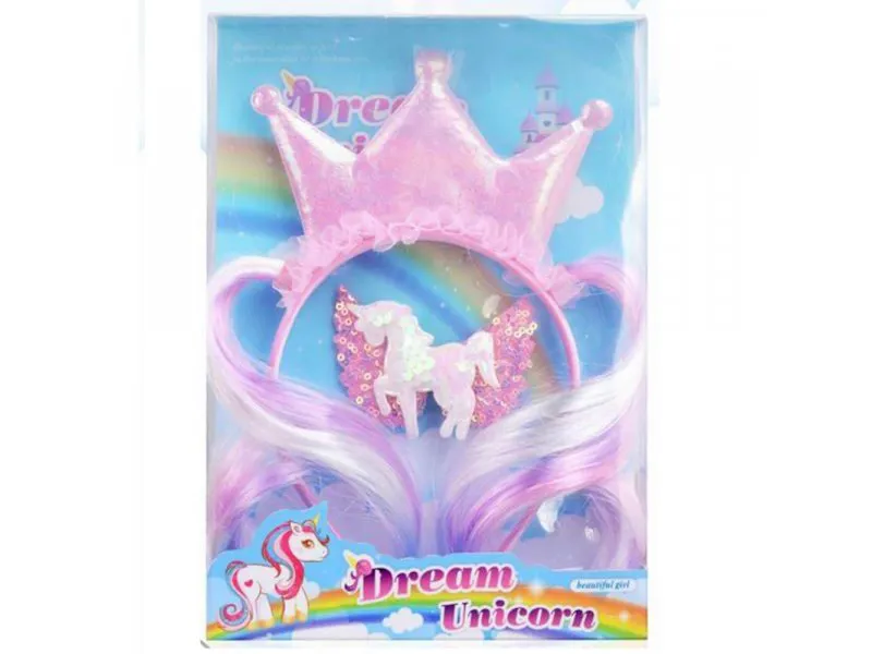 Rajf za kosu Unicorn kruna