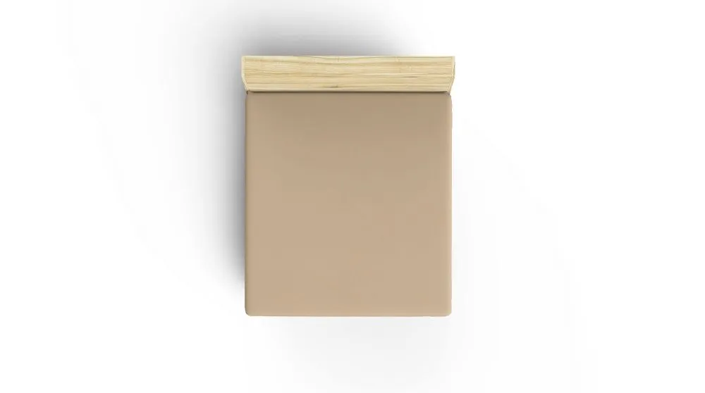 Ranforce dušečni čaršav (90 x 190) Beige