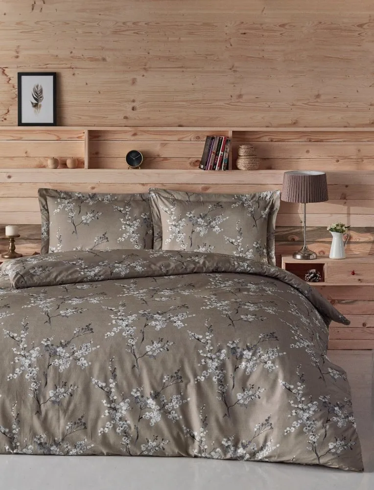 Ranforce posteljina (135 x 200) Chicory Brown