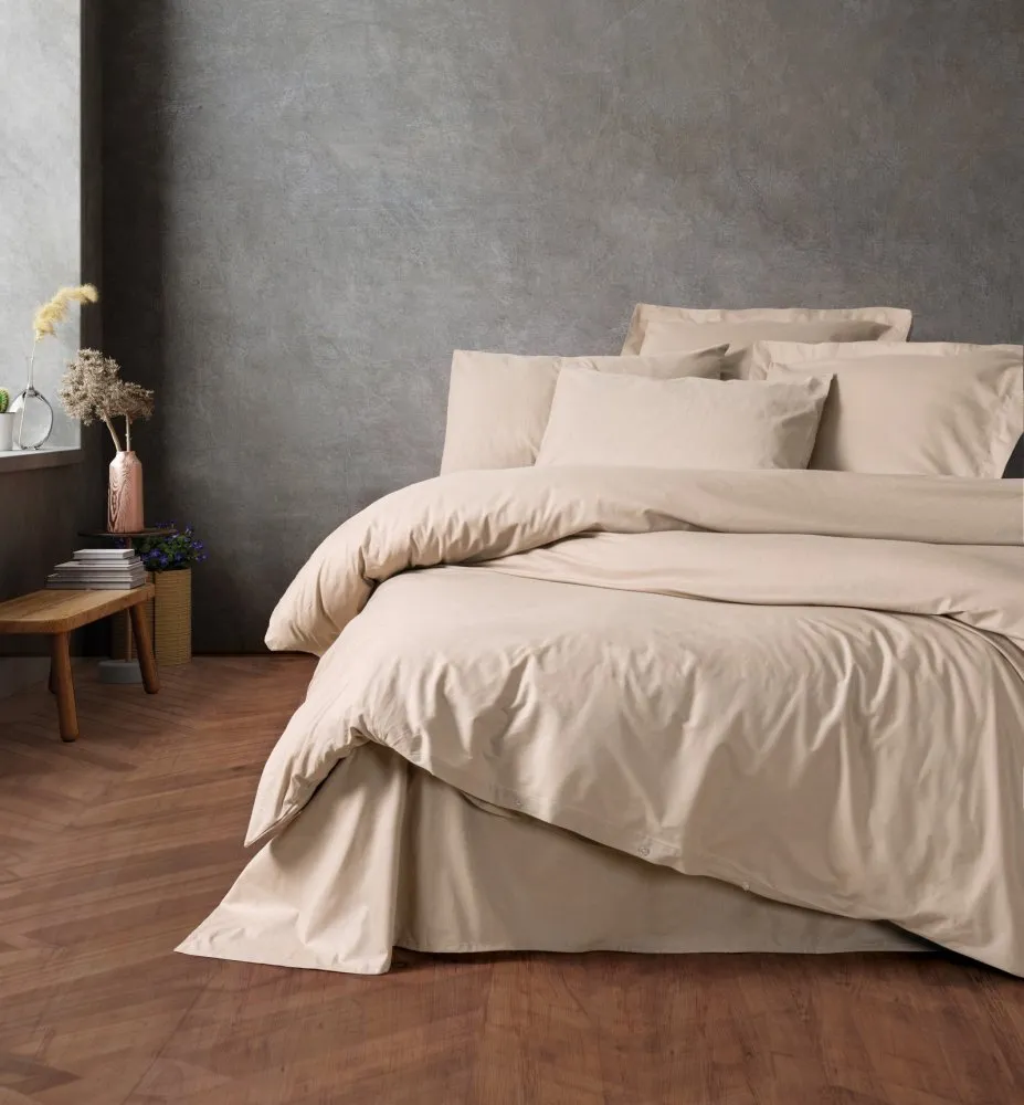 Ranforce posteljina (160x220) Plain Beige