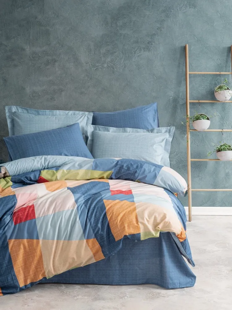 Ranforce posteljina (200x220) Cosy Blue