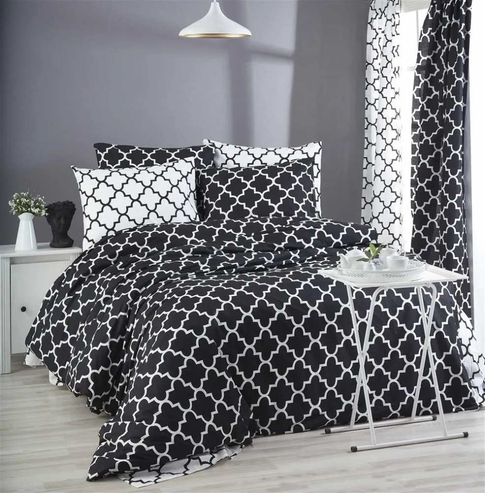 Ranforce posteljina (240 x 220) Madalyon Black