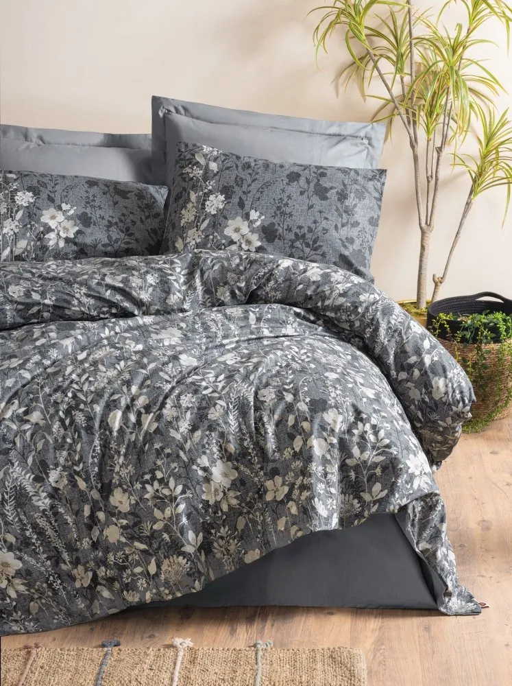 Ranforce posteljina (260x220) Comely - Anthracite