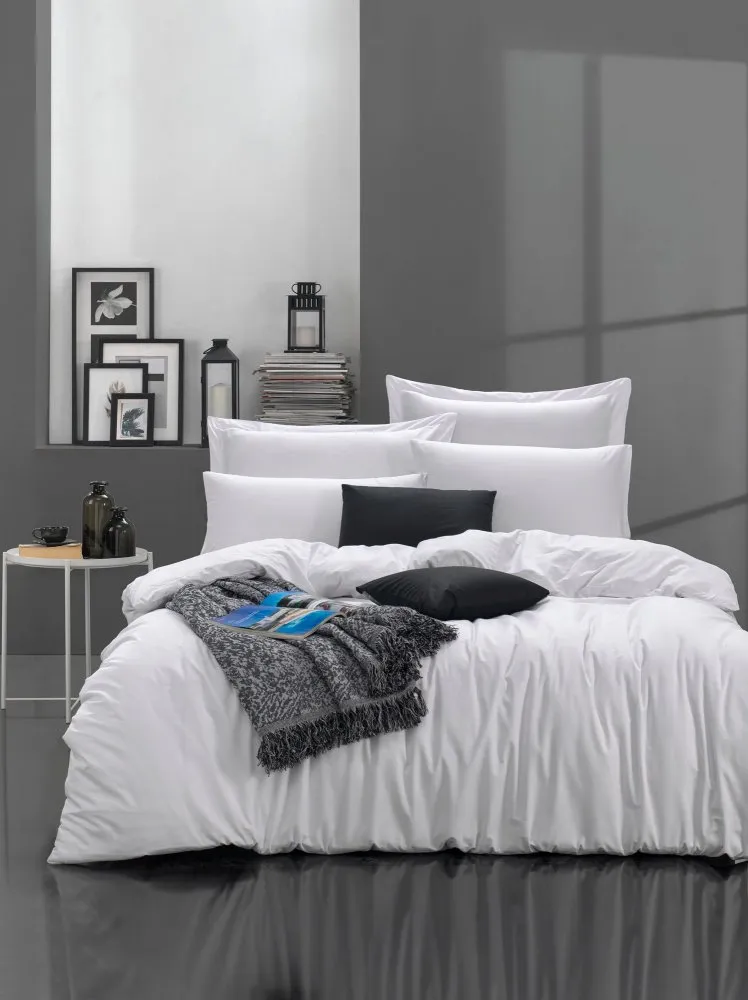 Ranforce posteljina Fresh Color White