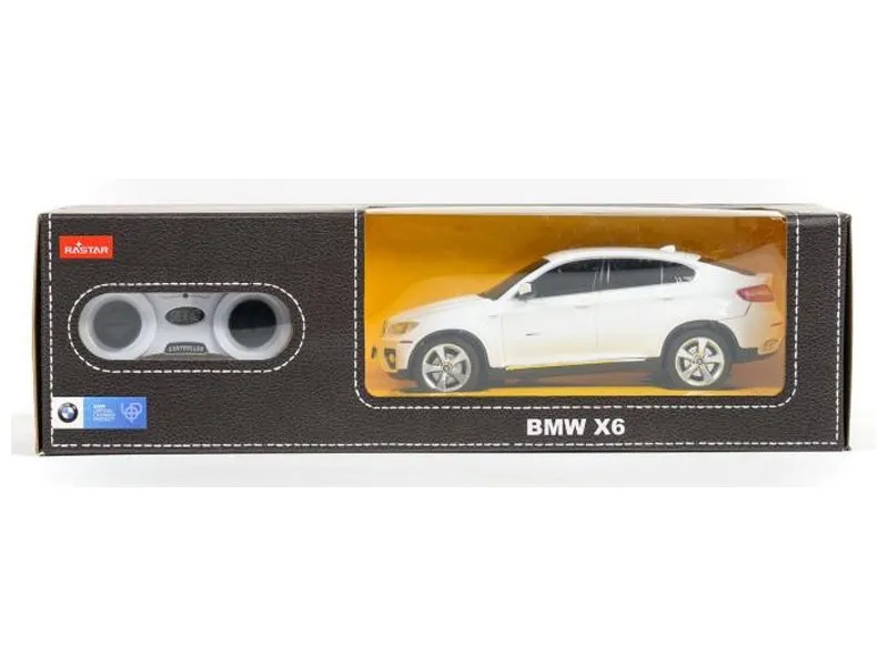 igračka RC automobil BMW X6 1:24 (crveni, beli)