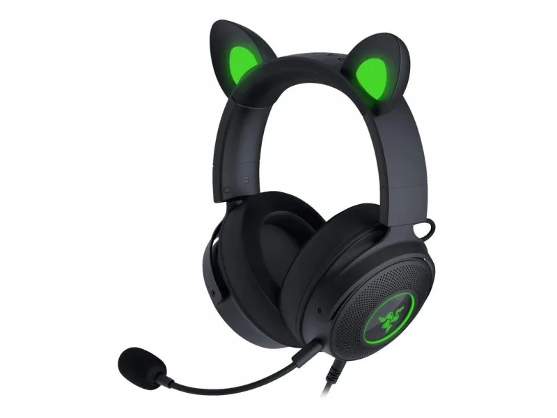 Kraken Kitty V2 Pro - Wired RGB Headset - Black (053487)