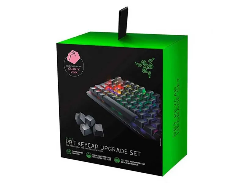 Razer PBT Keycap Upgrade Set - Quartz Pink