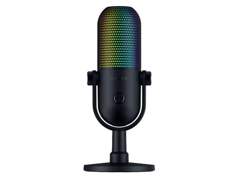 Seiren V3 Chroma RGB Crni Mikrofon