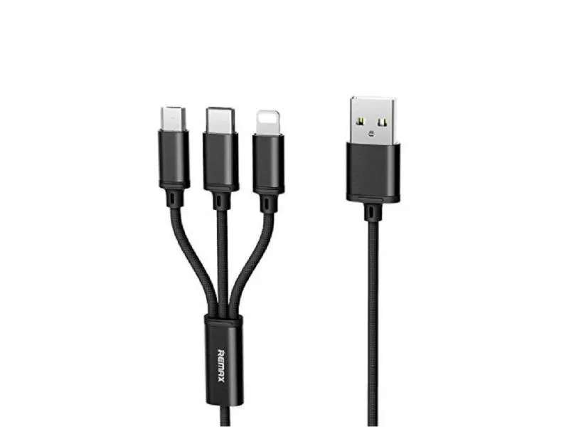 RC-131 3u1 TypeC/Micro/Lightning USB data kabl