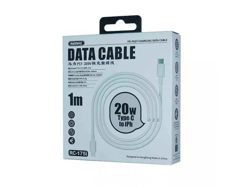 RC-175i kabl za punjač 20W USB C na lightning