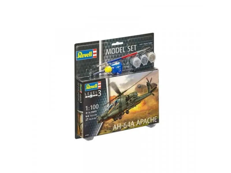 MAKETA MODEL SET AH-64A APACHE (RV63824)
