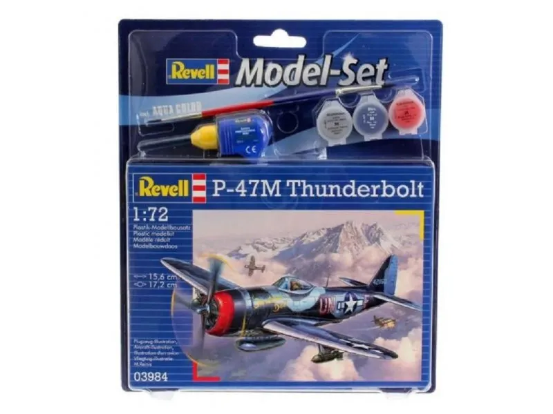 Maketa model set P-47M THUNDERBOLT