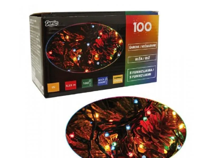Riža 100 multikolor CE,8 funkcija