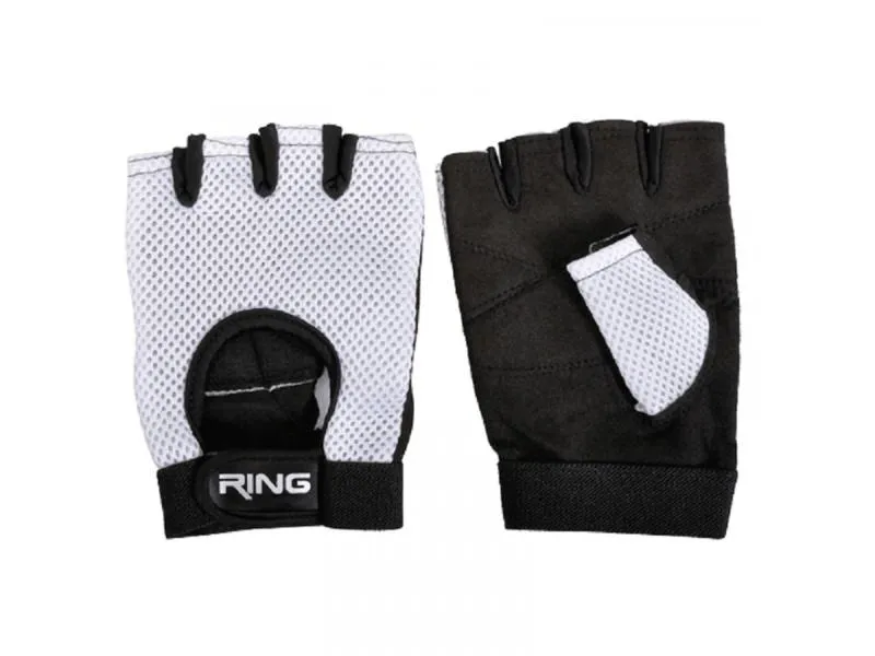 Fitnes rukavice XL (crno-bele) RX FG310