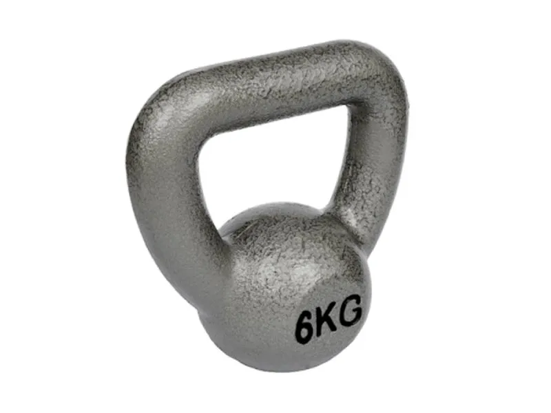 kettlebell 6 kg - RX KETT-6 (Srebrna)