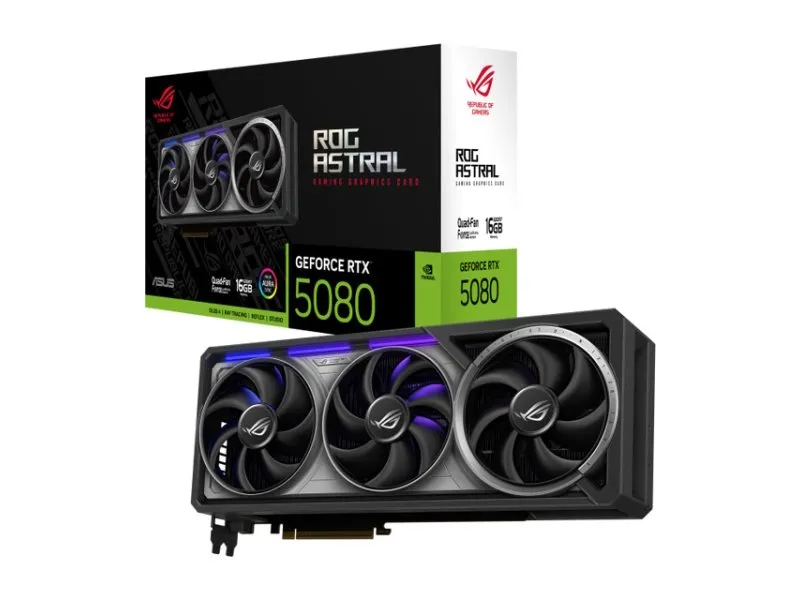 ROG Astral GeForce RTX™ 5080 16GB GDDR7 OC Edition ROG-ASTRAL-RTX5080-O16G-GAMING