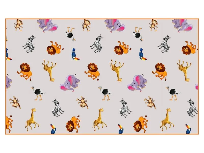 Podloga za igranje Bebi Safari 200 x 120cm x 5mm
