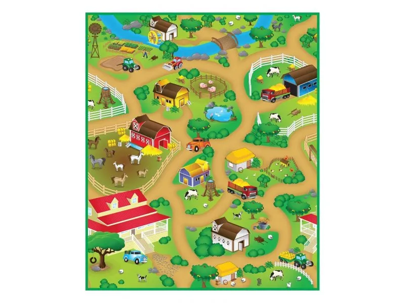 Podloga za igranje Farma 100 x 120cm