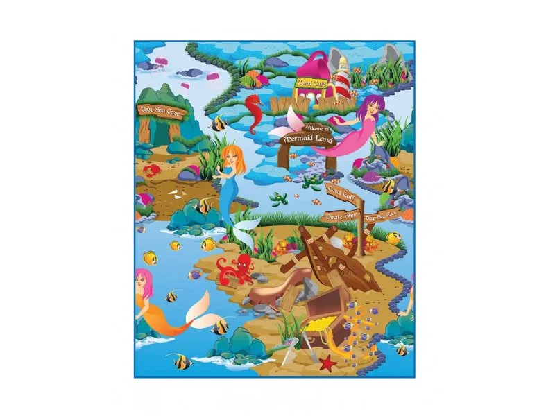 Podloga za igranje Morska Sirena 100 x 120cm