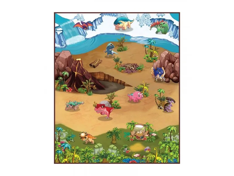 Podloga za igranje Svet Dinosaurusa 100 x 120cm