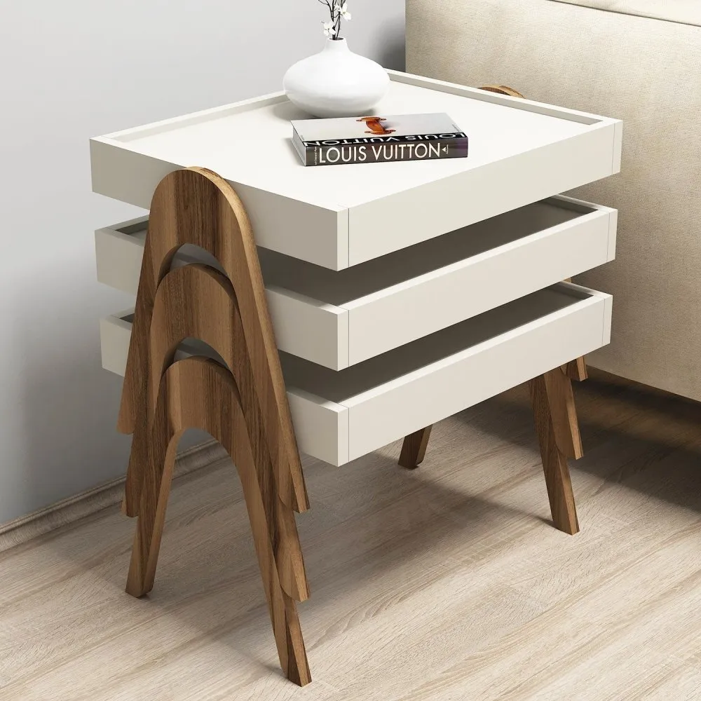 Roma Walnut Cream set stolova