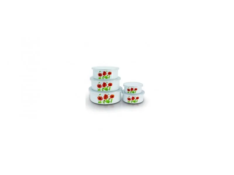 Set posuda R51212B5 sa poklopcem 5 komada ( 005360 )