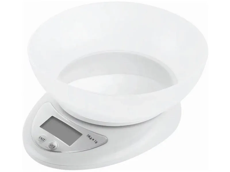 Vaga kuhinjska R51651H sa posudom digitalna do 5kg Bela