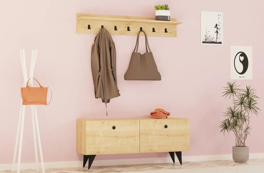 Rupa Oak set nameštaja za hodnik