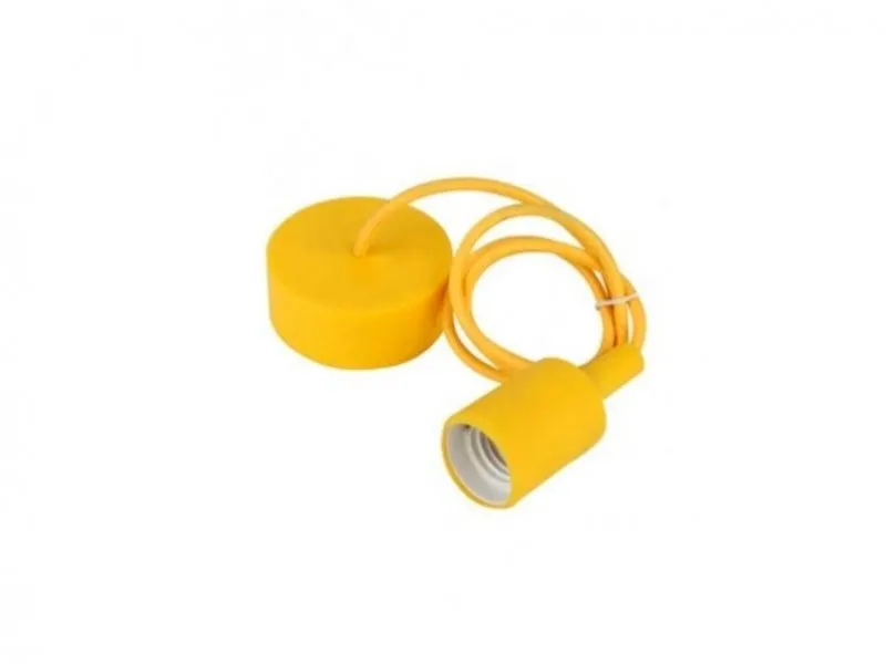 119 VISILICA 1*E27 ZUTA pvc