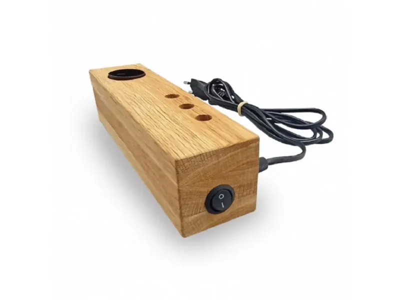 146 Stona lampa 1XE27 Hrast