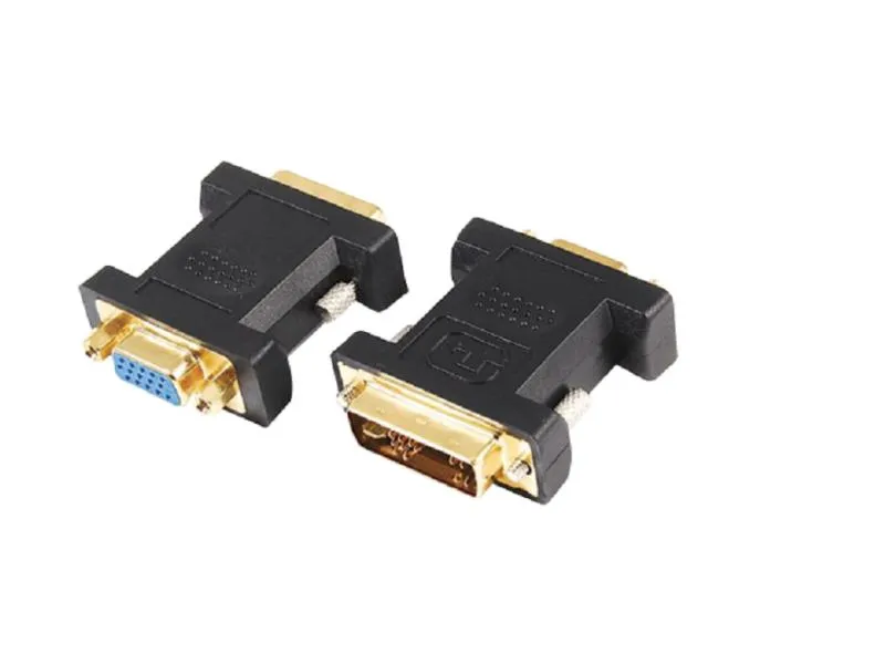 adapter-konverter DVI na VGA (m/ž) (Crni),