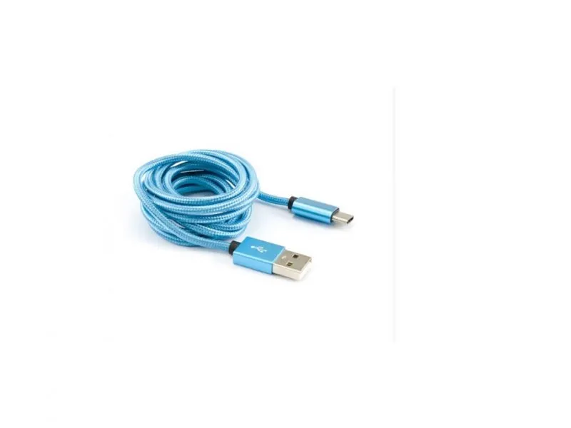 Kabl USB A - Type C, Fruity 1,5m, Blue