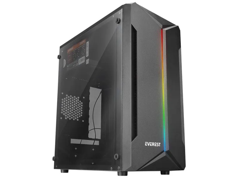 Saber RGB LED Strip Black 250W Mini Tower kućište