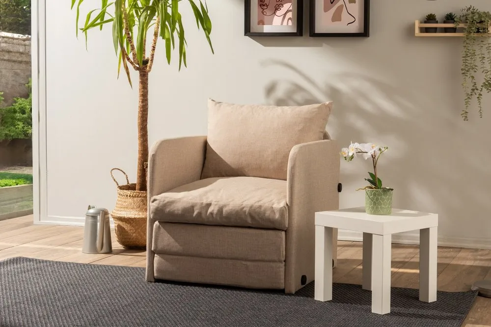 Saga Single Beige