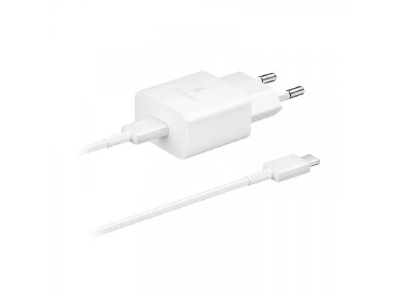 Kućni punjač, USB-C 15W + TipC kabl, beli EP-T1510-XWE