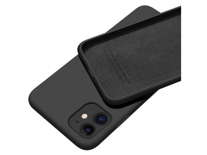 MCTK5 A12 Futrola Soft Silicone Black